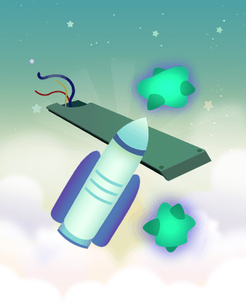 Planet Space Travel - Move logo