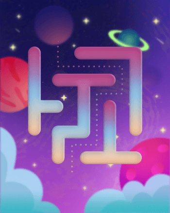 Planet Przejdź labirynt - poziom 1 logo